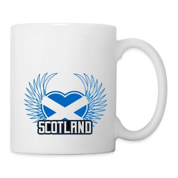 Écosse - Mug blanc - blanc - Droite