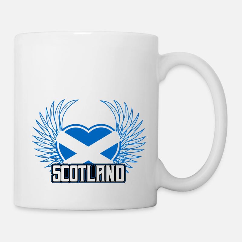 Schottland - Tasse - Weiß