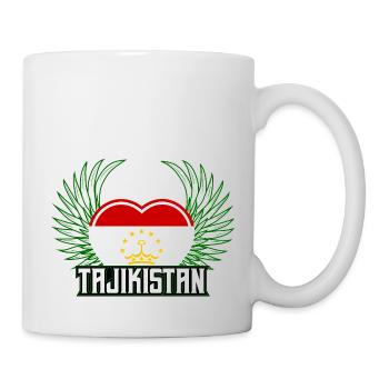 Tadjikistan - Mug blanc - blanc - Droite