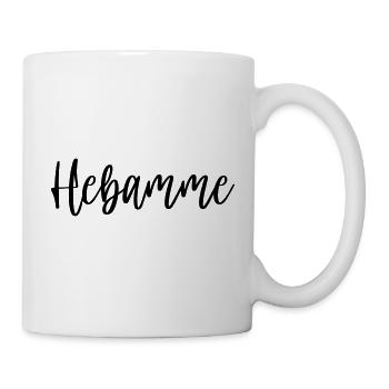 Hebamme - Tasse - Weiß - Rechts