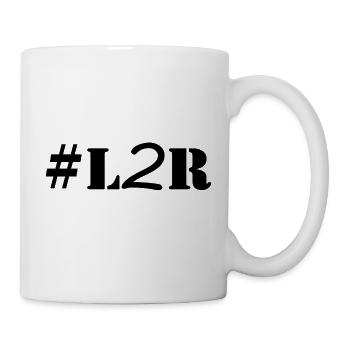 #l2r - Tasse - Weiß - Rechts