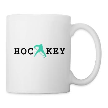 hockey - Tasse - Weiß - Rechts