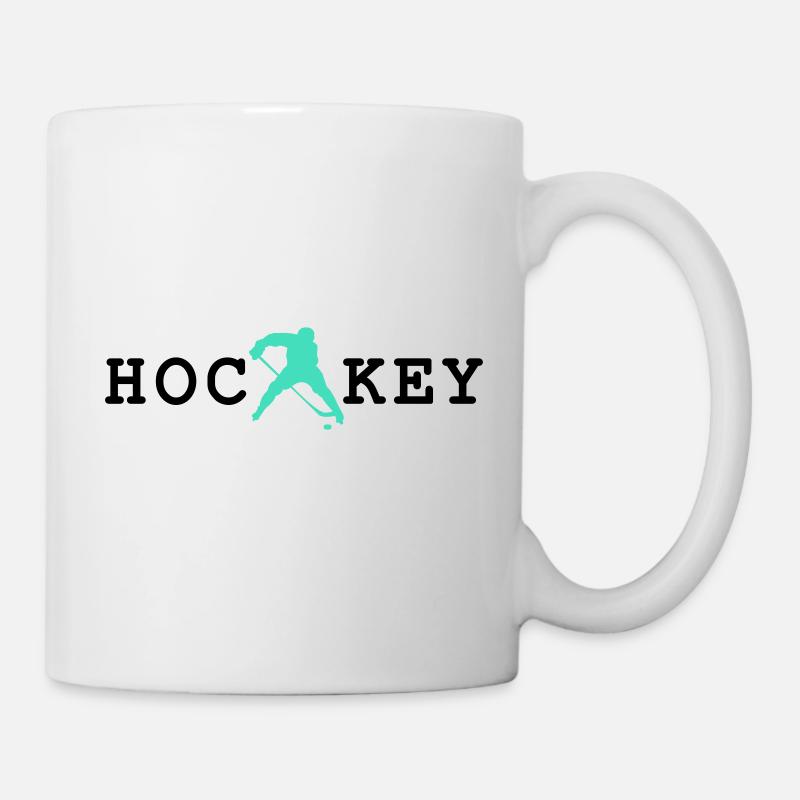 hockey - Mug blanc - blanc