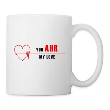 You AHR my Love - Tasse - Weiß - Rechts