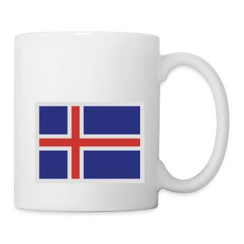 Islande - Mug blanc - blanc - Droite