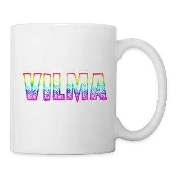 vilma rs arc-en-ciel - Mug blanc - blanc - Droite