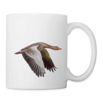 Oie - Mug blanc - blanc - Droite