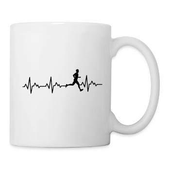 Triathlon Swim Bike Run - Mug - white - Right