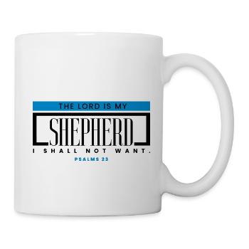 Le Seigneur est mon Berger - Mug blanc - blanc - Droite