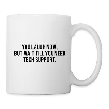 Need Tech Support - Mug - white - Right
