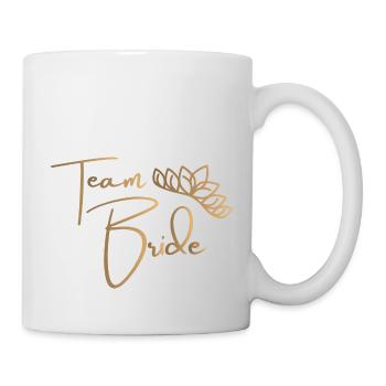 Team Bride - Junggesellenabschied - Tasse - Weiß - Rechts