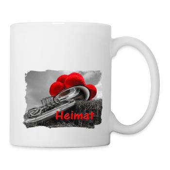 Die Tuba und ihre Heimat ART - Tasse - Weiß - Rechts