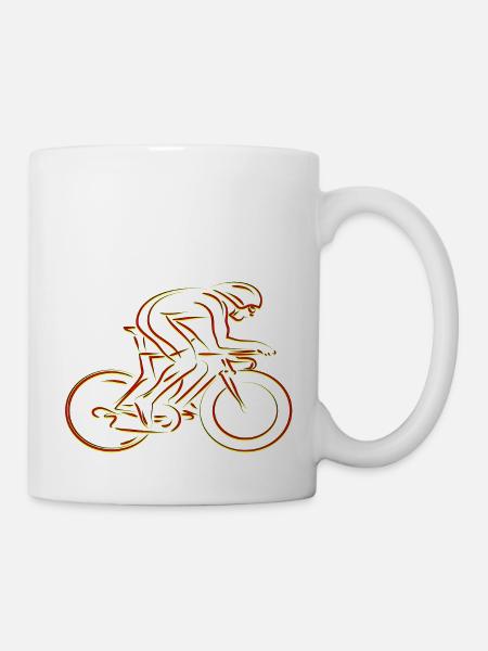Vélo vélo adrénaline vélo vélo - Mug blanc - blanc