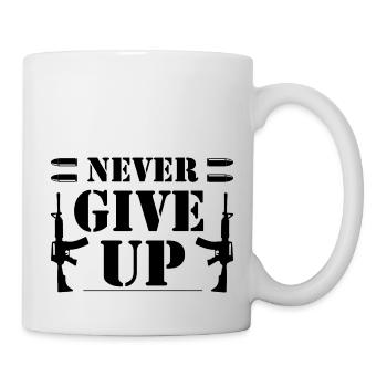US Army - Bundeswehr - Tasse - Weiß - Rechts