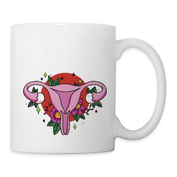 Vulva Design - Tasse - Weiß - Rechts