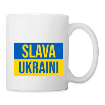 Slava Ukraini - Mug blanc - blanc - Droite