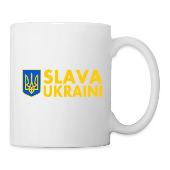 Slava ukraini - Mug - white - Right