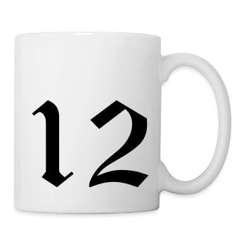 12 - Tasse - Weiß - Rechts