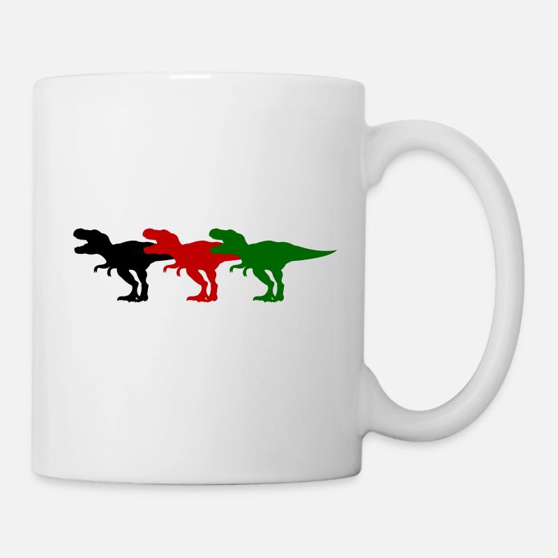 Dinosaurier - Tasse - Weiß