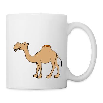 Chameau - Mug blanc - blanc - Droite