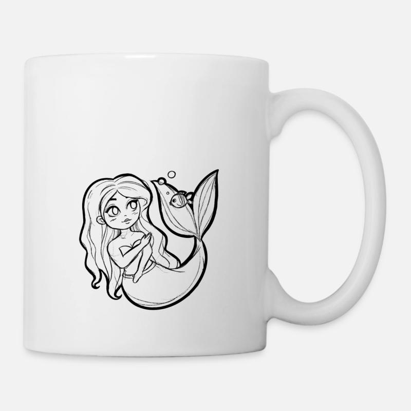 Mermaid - Mug blanc - blanc