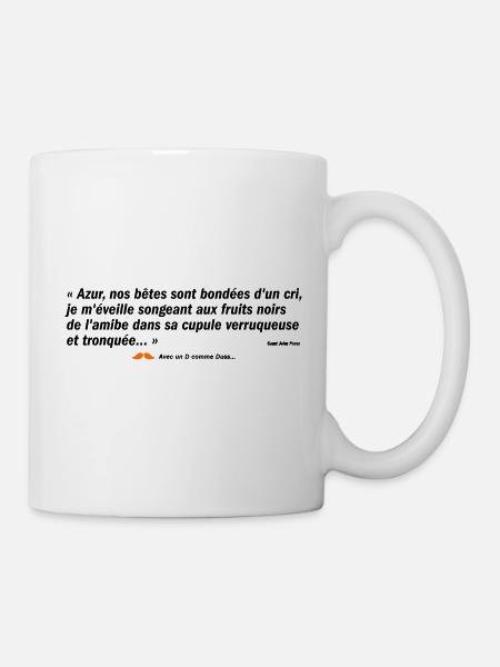 Azur... (b) - Mug blanc - blanc