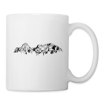 Totes Gebirge, Spitzmauer, Priel, Upper Austria - Mug - white - Right