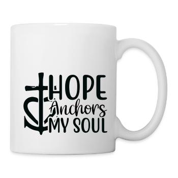 Hope Anchors my Soul - Mug - white - Right