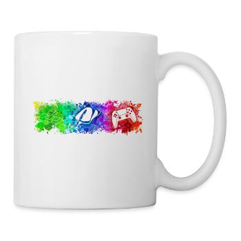 WASD Mouse Controller Rainbow - Tasse - Weiß - Rechts