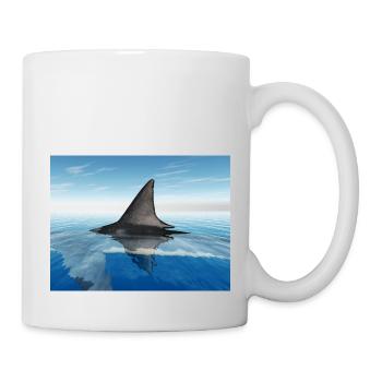 Great white shark - Mug - white - Right