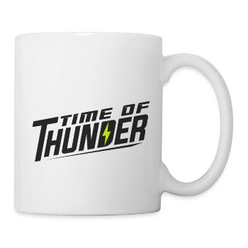 YELLOW POWER - Tasse - Weiß - Rechts