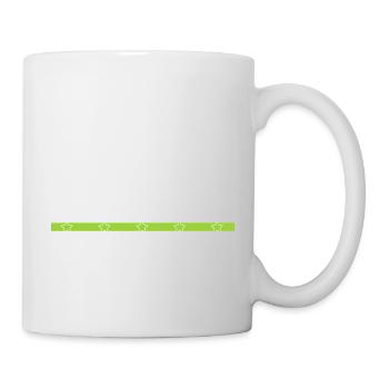 bûcheron blague marteau-piqueur charpentier blague - Mug blanc - blanc - Droite