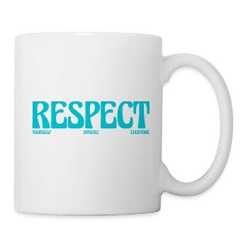 Respect - yourself, others, everyone - Mug - white - Right