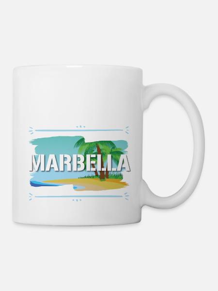 Marbella - Tasse - Weiß