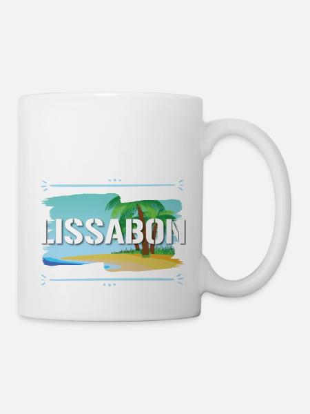 Lisbonne - Mug blanc - blanc