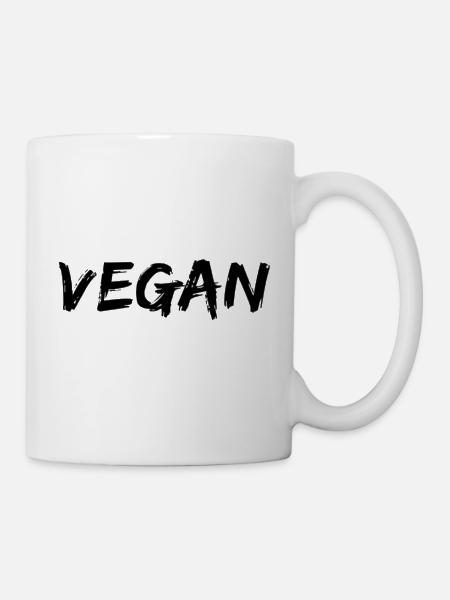 Vegan Veganer - Tasse - Weiß