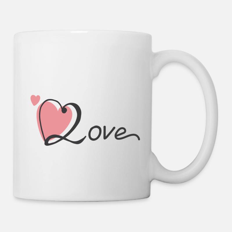 I love you - Mug - white