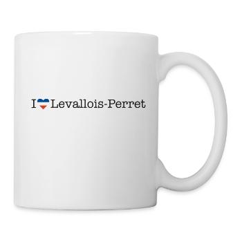 I love Levallois Perret - Tasse - Weiß - Rechts