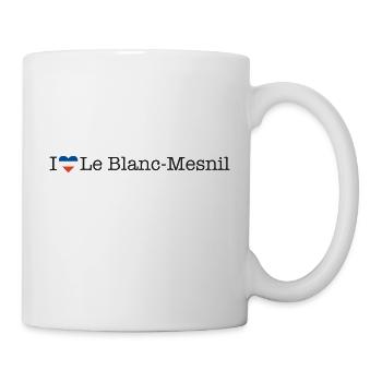 I love Le Blanc Mesnil - Tasse - Weiß - Rechts