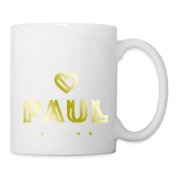 Paul Herz - Tasse - Weiß - Rechts