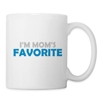 I m mom s - Tasse - Weiß - Rechts