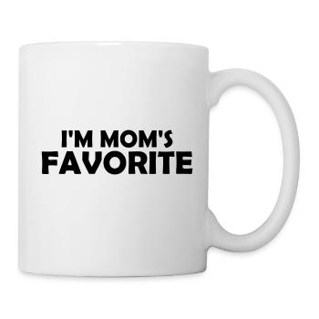 I m mom s - Tasse - Weiß - Rechts