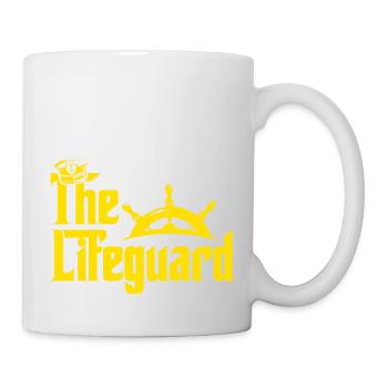 The Lifeguard Kreuzfahrt Urlaub Boot Schiff lustig - Tasse - Weiß - Rechts