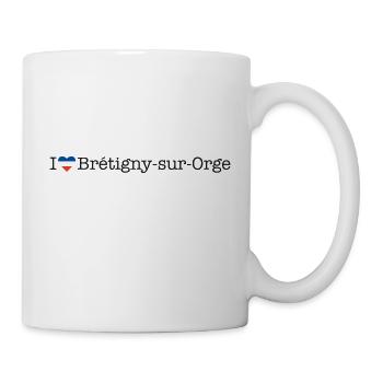 J’adore Brétigny sur Orge - Mug blanc - blanc - Droite