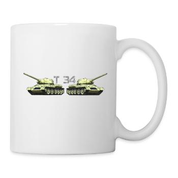 T34 - Mug blanc - blanc - Droite