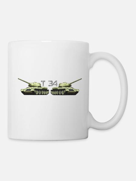 T34 - Tasse - Weiß