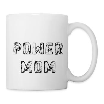 power maman maman maman maman enfants parents police - Mug blanc - blanc - Droite