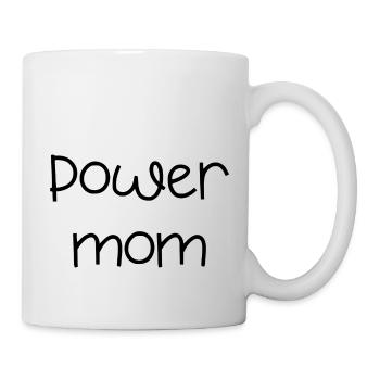 power maman maman maman maman enfants parents police - Mug blanc - blanc - Droite