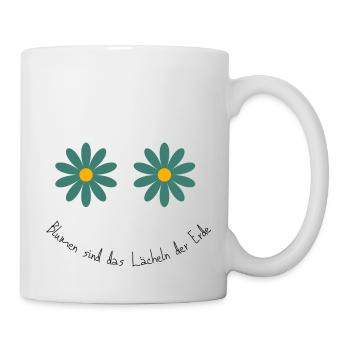Blumenliebhaber aufgepasst - Tasse - Weiß - Rechts