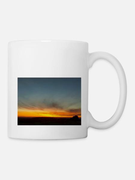 Vulkaneifel Sonnenaufgang - Tasse - Weiß